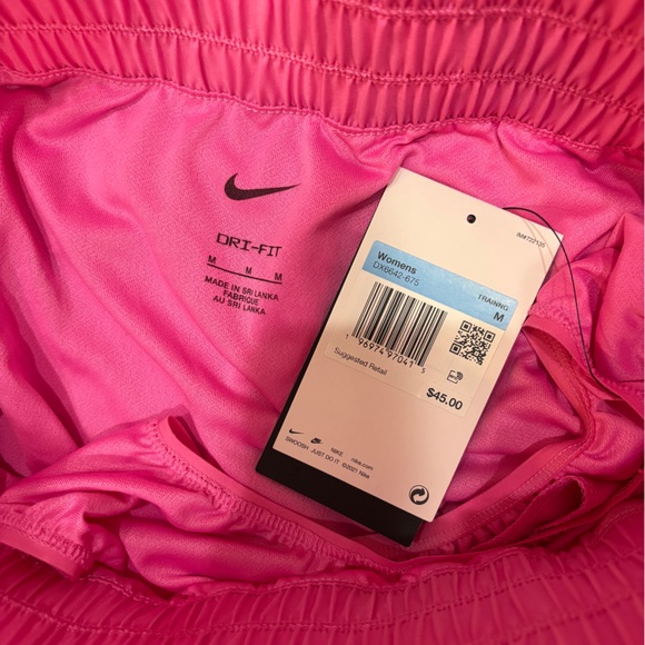 NWT Nike High Waist Pink Shorts - Picture 3 of 7